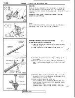 Предварительный просмотр 96 страницы Mitsubishi 3000GT 1991 Service Manual