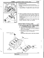 Предварительный просмотр 101 страницы Mitsubishi 3000GT 1991 Service Manual