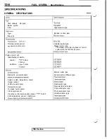 Предварительный просмотр 112 страницы Mitsubishi 3000GT 1991 Service Manual