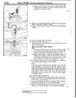 Предварительный просмотр 138 страницы Mitsubishi 3000GT 1991 Service Manual