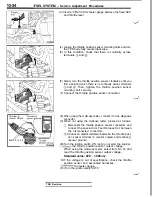 Предварительный просмотр 140 страницы Mitsubishi 3000GT 1991 Service Manual