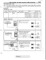 Предварительный просмотр 167 страницы Mitsubishi 3000GT 1991 Service Manual