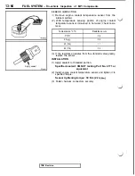 Предварительный просмотр 170 страницы Mitsubishi 3000GT 1991 Service Manual