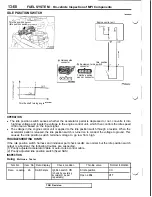 Предварительный просмотр 174 страницы Mitsubishi 3000GT 1991 Service Manual