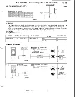 Предварительный просмотр 181 страницы Mitsubishi 3000GT 1991 Service Manual