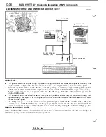 Предварительный просмотр 182 страницы Mitsubishi 3000GT 1991 Service Manual