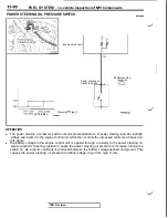 Предварительный просмотр 186 страницы Mitsubishi 3000GT 1991 Service Manual