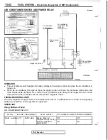 Предварительный просмотр 188 страницы Mitsubishi 3000GT 1991 Service Manual