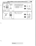 Предварительный просмотр 191 страницы Mitsubishi 3000GT 1991 Service Manual