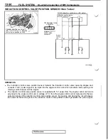 Предварительный просмотр 196 страницы Mitsubishi 3000GT 1991 Service Manual