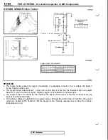 Предварительный просмотр 200 страницы Mitsubishi 3000GT 1991 Service Manual