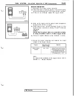 Предварительный просмотр 203 страницы Mitsubishi 3000GT 1991 Service Manual