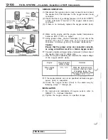 Предварительный просмотр 206 страницы Mitsubishi 3000GT 1991 Service Manual