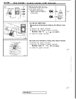 Предварительный просмотр 210 страницы Mitsubishi 3000GT 1991 Service Manual