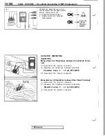 Предварительный просмотр 214 страницы Mitsubishi 3000GT 1991 Service Manual