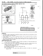 Предварительный просмотр 216 страницы Mitsubishi 3000GT 1991 Service Manual