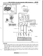 Предварительный просмотр 221 страницы Mitsubishi 3000GT 1991 Service Manual