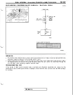 Предварительный просмотр 227 страницы Mitsubishi 3000GT 1991 Service Manual