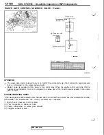 Предварительный просмотр 232 страницы Mitsubishi 3000GT 1991 Service Manual