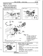 Предварительный просмотр 249 страницы Mitsubishi 3000GT 1991 Service Manual