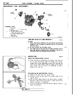 Предварительный просмотр 250 страницы Mitsubishi 3000GT 1991 Service Manual