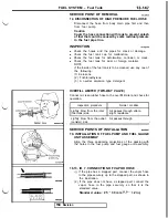 Предварительный просмотр 253 страницы Mitsubishi 3000GT 1991 Service Manual