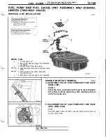 Предварительный просмотр 255 страницы Mitsubishi 3000GT 1991 Service Manual