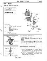 Предварительный просмотр 259 страницы Mitsubishi 3000GT 1991 Service Manual