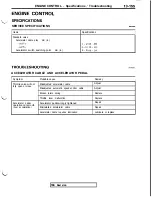 Предварительный просмотр 261 страницы Mitsubishi 3000GT 1991 Service Manual