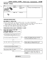 Предварительный просмотр 265 страницы Mitsubishi 3000GT 1991 Service Manual