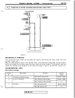 Предварительный просмотр 277 страницы Mitsubishi 3000GT 1991 Service Manual