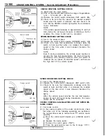 Preview for 286 page of Mitsubishi 3000GT 1991 Service Manual