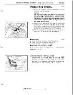 Preview for 293 page of Mitsubishi 3000GT 1991 Service Manual