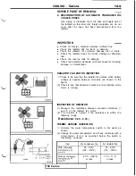 Предварительный просмотр 303 страницы Mitsubishi 3000GT 1991 Service Manual