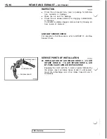 Предварительный просмотр 320 страницы Mitsubishi 3000GT 1991 Service Manual