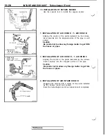 Предварительный просмотр 330 страницы Mitsubishi 3000GT 1991 Service Manual