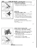 Предварительный просмотр 332 страницы Mitsubishi 3000GT 1991 Service Manual