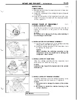 Предварительный просмотр 335 страницы Mitsubishi 3000GT 1991 Service Manual