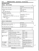 Предварительный просмотр 346 страницы Mitsubishi 3000GT 1991 Service Manual