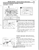 Предварительный просмотр 349 страницы Mitsubishi 3000GT 1991 Service Manual