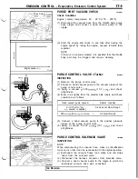 Предварительный просмотр 353 страницы Mitsubishi 3000GT 1991 Service Manual