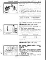 Предварительный просмотр 357 страницы Mitsubishi 3000GT 1991 Service Manual