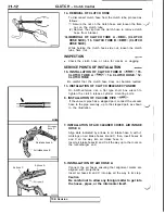 Предварительный просмотр 370 страницы Mitsubishi 3000GT 1991 Service Manual