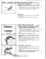 Предварительный просмотр 376 страницы Mitsubishi 3000GT 1991 Service Manual