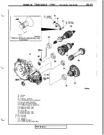 Предварительный просмотр 401 страницы Mitsubishi 3000GT 1991 Service Manual