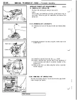 Предварительный просмотр 402 страницы Mitsubishi 3000GT 1991 Service Manual