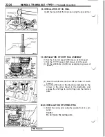 Предварительный просмотр 404 страницы Mitsubishi 3000GT 1991 Service Manual