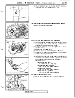 Предварительный просмотр 405 страницы Mitsubishi 3000GT 1991 Service Manual