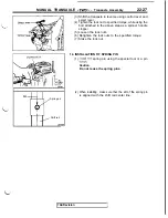 Предварительный просмотр 407 страницы Mitsubishi 3000GT 1991 Service Manual