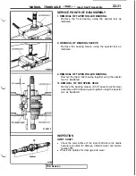 Предварительный просмотр 411 страницы Mitsubishi 3000GT 1991 Service Manual